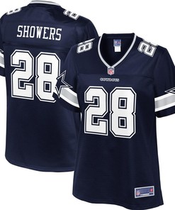 Jameill Showers Dallas Cowboys Nfl Pro Line Womens Player Jersey - Navy - Robokeg