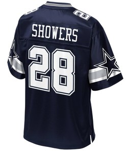 Jameill Showers Dallas Cowboys Nfl Pro Line Youth Player Jersey - Navy - Robokeg