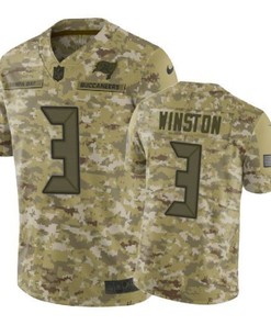 Jameis Winston Jersey Nfl Camo Tampa Bay Buccaneers - Robokeg