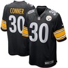 James Conner Pittsburgh Steelers Nike Game Jersey - Black - Robokeg