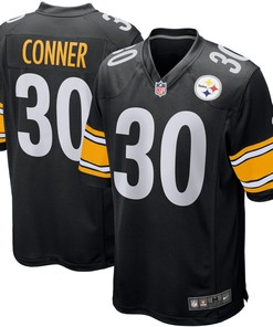 James Conner Pittsburgh Steelers Nike Game Jersey - Black - Robokeg