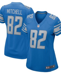 James Mitchell Detroit Lions Womens Player Game Jersey - Blue Nfl - Robokeg
