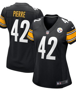 James Pierre Pittsburgh Steelers Womens Team Game Jersey - Black Nfl - Robokeg