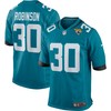 James Robinson Jacksonville Jaguars Game Jersey - Teal Nfl - Robokeg