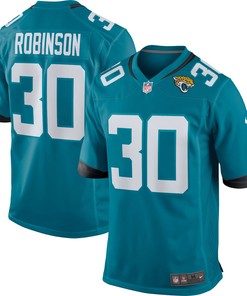 James Robinson Jacksonville Jaguars Game Jersey - Teal Nfl - Robokeg