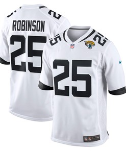 James Robinson Jacksonville Jaguars Game Jersey - White Nfl - Robokeg