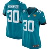 James Robinson Jacksonville Jaguars Womens Player Game Team Jersey - Teal Nfl - Robokeg