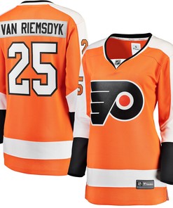 James Van Riemsdyk Philadelphia Flyers Fanatics Branded Womens Home Breakaway Player Jersey - Orange Nhl - Robokeg