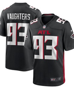 James Vaughters Atlanta Falcons Game Jersey - Black Nfl - Robokeg