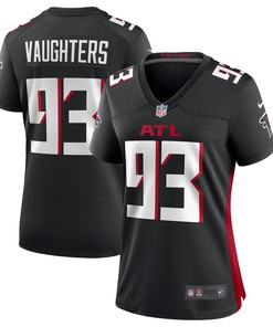 James Vaughters Atlanta Falcons Womens Game Jersey - Black Nfl - Robokeg