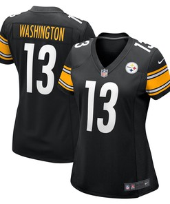 James Washington Pittsburgh Steelers Womens Game Jersey - Black Nfl - Robokeg