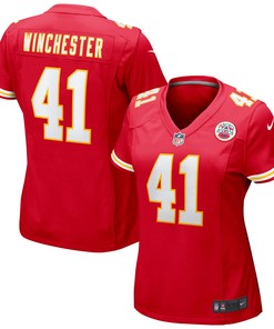 James Winchester Kansas City Chiefs Womens Game Jersey - Red Nfl - Robokeg