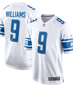 Jameson Williams Detroit Lions Player Game Jersey - White Nfl - Robokeg