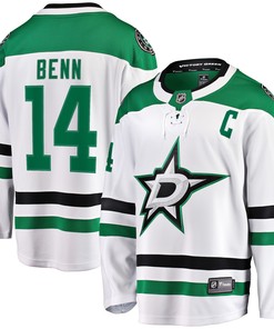 Jamie Benn Dallas Stars Fanatics Branded Away Premier Breakaway Player Jersey - White Nhl - Robokeg