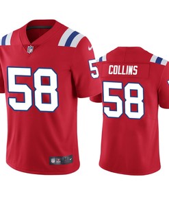 Jamie Collins New England Patriots Red Vapor Limited Jersey - Robokeg