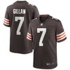 Jamie Gillan Cleveland Browns Game Jersey - Brown Nfl - Robokeg