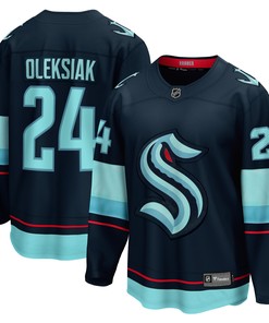 Jamie Oleksiak Seattle Kraken Fanatics Branded Home Breakaway Player Jersey - Deep Sea Blue Nhl - Robokeg