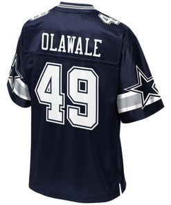 Jamize Olawale Dallas Cowboys Nfl Pro Line Player Jersey - Navy - Robokeg