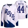 Jan Rutta 2022 Stadium Series Lightning 44 White Primegreen Jersey Jersey - Robokeg