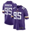 Janarius Robinson Minnesota Vikings Game Jersey - Purple Nfl - Robokeg