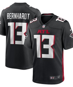 Jared Bernhardt Atlanta Falcons Player Game Jersey - Black Nfl - Robokeg