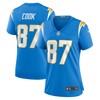 Jared Cook Los Angeles Chargers Womens Game Player Jersey - Powder Blue Nfl - Robokeg