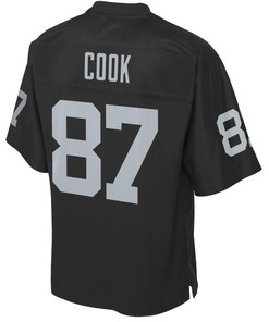 Jared Cook Oakland Raiders Nfl Pro Line Youth Team Color Player Jersey - Black - Robokeg
