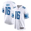 Jared Goff Detroit Lions Game Jersey - White Nfl - Robokeg