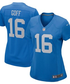 Jared Goff Detroit Lions Womens Game Player Jersey - Blue Nfl - Robokeg