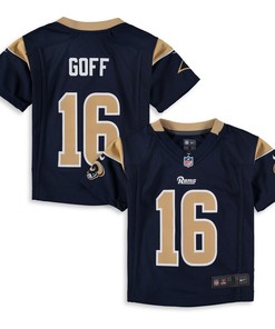 Jared Goff Los Angeles Rams Nike Infant Player Game Jersey - Navy - Robokeg