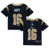 Jared Goff Los Angeles Rams Nike Toddler Player Game Jersey - Navy - Robokeg
