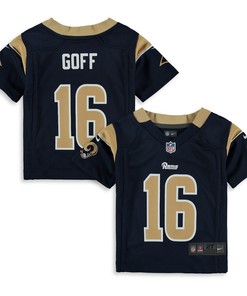 Jared Goff Los Angeles Rams Nike Toddler Player Game Jersey - Navy - Robokeg