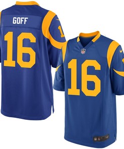 Jared Goff Los Angeles Rams Nike Youth Game Jersey - Royal - Robokeg