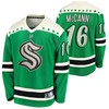 Jared McCann Seattle Kraken 2022 St. Patrick Green 16 Jersey Jersey - Robokeg