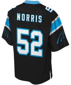 Jared Norris Carolina Panthers Nfl Pro Line Player Jersey - Black - Robokeg