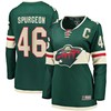 Jared Spurgeon Minnesota Wild Womens Home Breakaway Player Jersey - Green Nhl - Robokeg