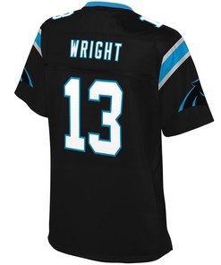 Jarius Wright Carolina Panthers Nfl Pro Line Womens Player Jersey - Black - Robokeg