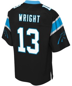 Jarius Wright Carolina Panthers Nfl Pro Line Youth Player Jersey - Black - Robokeg