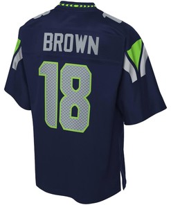 Jaron Brown Seattle Seahawks Nfl Pro Line Player Jersey - College Navy - Robokeg