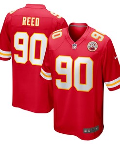 Jarran Reed Kansas City Chiefs Game Jersey - Red Nfl - Robokeg