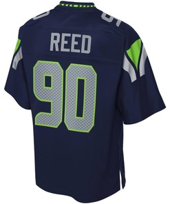 Jarran Reed Seattle Seahawks Nfl Pro Line Youth Player Jersey - College Navy - Robokeg