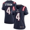 Jarrett Stidham New England Patriots Womens Game Jersey - Navy Nfl - Robokeg