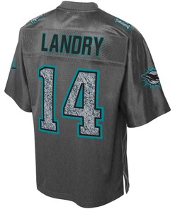 Jarvis Landry Miami Dolphins Nfl Pro Line Fashion Static Jersey - Gray - Robokeg