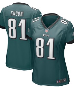 Jason Croom Philadelphia Eagles Womens Game Jersey - Midnight Green Nfl - Robokeg