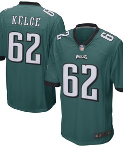 Jason Kelce Philadelphia Eagles Game Player Jersey - Green Nfl - Robokeg