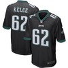Jason Kelce Philadelphia Eagles Nike Player Game Jersey - Black - Robokeg