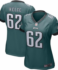 Jason Kelce Philadelphia Eagles Nike Womens Game Jersey - Midnight Green - Robokeg