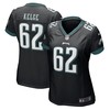 Jason Kelce Philadelphia Eagles Womens Player Game Jersey - Black Nfl - Robokeg