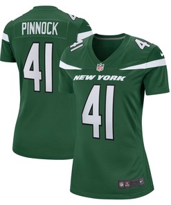 Jason Pinnock New York Jets Womens Game Jersey - Gotham Green Nfl - Robokeg