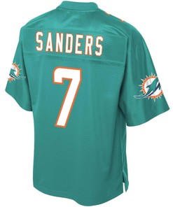 Jason Sanders Miami Dolphins Nfl Pro Line Player Jersey - Aqua - Robokeg